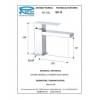 Смеситель для раковины Remer Q-Design QD11 хром фото 2