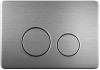 Кнопка смыва Iddis Unisteel UNS10S0i77 нержавеющая сталь