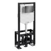 Система инсталляции для унитазов Wasserkraft Dill 61TLT.010.ME.PB04 клавиша черный глянцевый