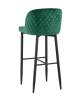 Стул барный Stool Group Оскар MC11B VELVET HLR-56 DUAL изумрудный фото 5