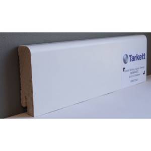 Плинтус шпонированный Tarkett Белый Снег 2400x60x16