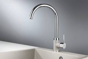 Смеситель для кухни Granula 3125 базальт