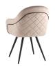 Стул Stool Group Новел AV 334-H61/74-K14PM-08 велюр серо-коричневый фото 4