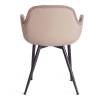 Кресло Tetchair Valentino (mod. PC45-2) 20397 brown, чёрный фото 4