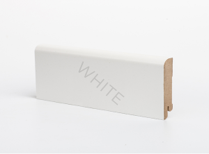 Плинтус Deartio White W 02-60 Белый 2050x60x16