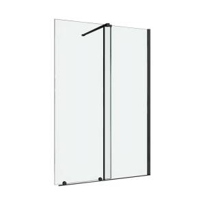 Душевая перегородка Abber Komfort AG09100B 100x200, профиль Черный