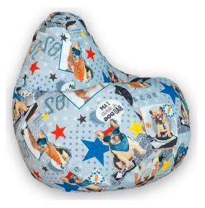Кресло-мешок Dreambag Бульдоги 5007341 3XL