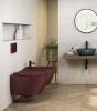 Биде подвесное Isvea Sentimenti Neo 10AR41010SV-2R бордовый матовый фото 2