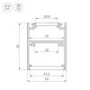 Профиль Arlight SL-ARC-5060-D1000-A90 White 032694 фото 2