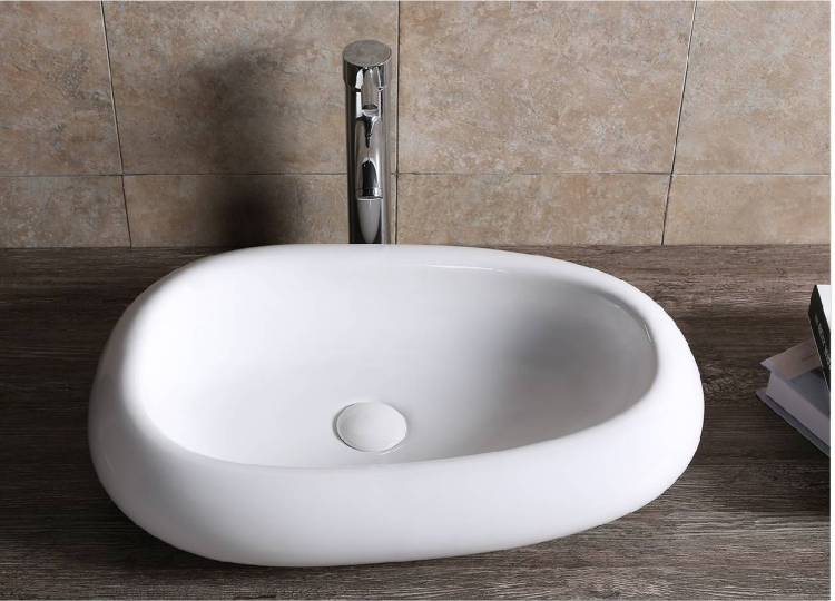 Раковина Cerutti Spa CR7041B белая, 60x40