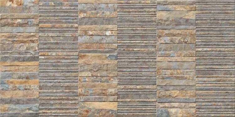 Керамогранит Ceracasa Slate Teselas Natural 49.1x98.2