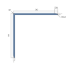 Уголок защитный Neexy pv65-11 BB коричневый блестящий 270x3x3 фото 2