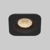 Встраиваемый точечный светодиодный светильник Elektrostandard Tetro 15276/LED 10W 3000K черный IP44