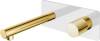 Смеситель для раковины Boheme Stick 125-WG.2 С ВНУТРЕННЕЙ ЧАСТЬЮ, white, touch gold