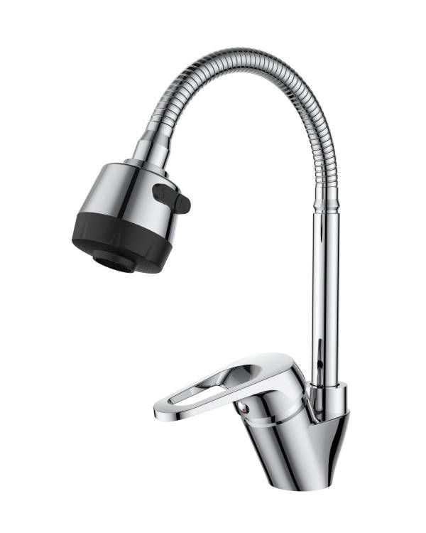 Смеситель для кухни OneLife P11-004CR,хром