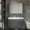 Мебель для ванной Cerutti Spa Oglio 90 серый