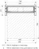 Тумба с раковиной 1MarKa GRUNGE LOFT 70П Ц0000015939 Бетон темно-серый 1 ящ. фото 5