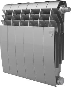 Радиатор биметаллический Royal Thermo Biliner VD 350 silver satin VDR, 6 секций