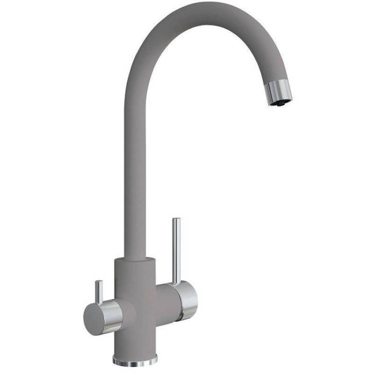 Смеситель для кухни Florentina Клио 333.13H.2123.305 Грей