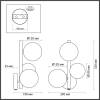 Бра Odeon Light Modern Tovi 4818/3W фото 4