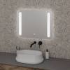 Зеркало Grossman LARA 800x700x45 LED с сенсорным выключателем и гравировкой