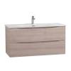 Тумба с раковиной BelBagno MARINO-CER-N 100 подвесная, Rovere Grigio фото 2