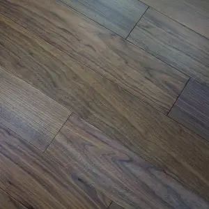 Двухслойная инженерная доска Parketoff Group Американский Орех Лак 400-1200x125x12