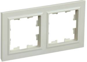 Рамка 2-постовая IEK Brite BR-M22-K10 бежевый