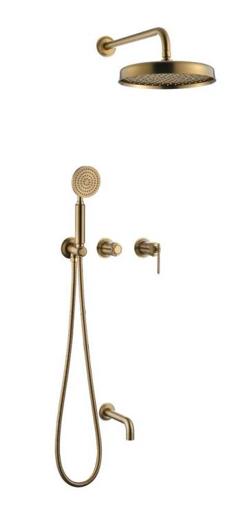 Душевой комплект Boheme Eterna 174-2-BR Bronze