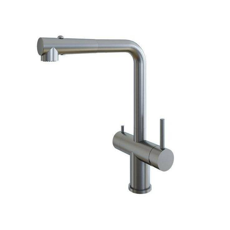 Смеситель для кухни Grandex aqua Integra 902049 -SP сатин