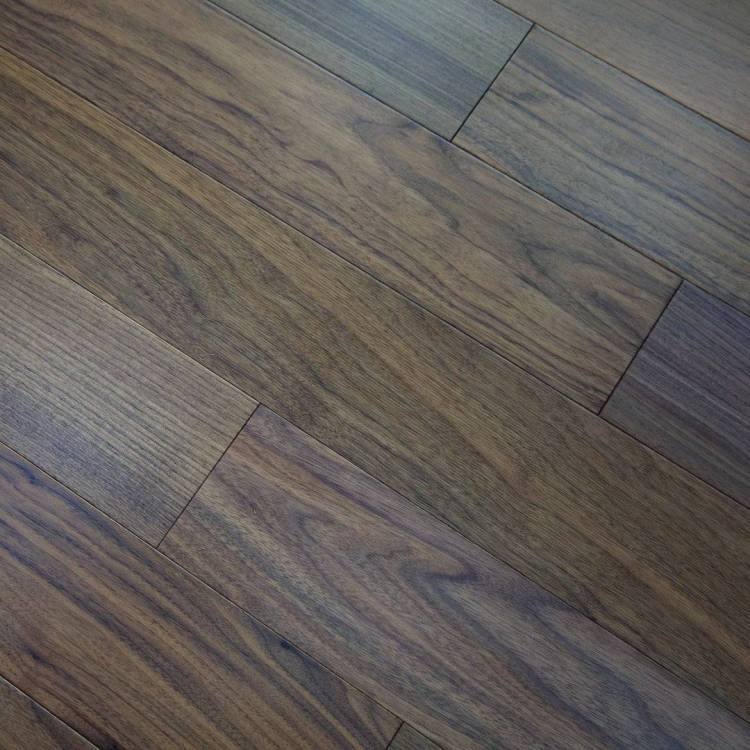 Двухслойная инженерная доска Parketoff Group Американский Орех Лак 400-1200x125x12