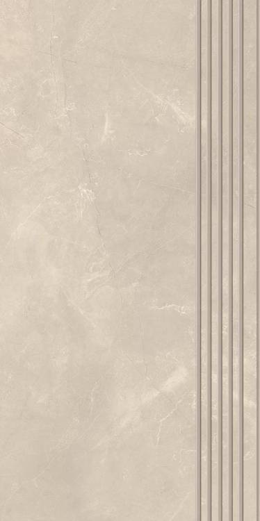 Ступень Paradyz Ritual Taupe Stopnica Prosta Nacinana Mat. 29.8x59.8