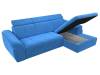Диван угловой Лига диванов Мисандра 101809 Голубой фото 6
