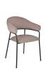 Стул Stool Group Leya DX-2548 MOHAIR-440 мокка фото 2
