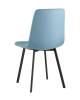 Набор из 4 стульев Stool Group Chilly OS-2011-V seat 1009-8 DUAL X4 голубой, рогожка фото 6