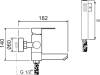 Смеситель для ванны с душем РМС SUS124-009E фото 4