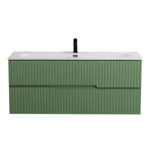Тумба под раковину Cezares DUET-N-1200-2C-SO-PS-P Фисташковый софт, 120x45.7x50