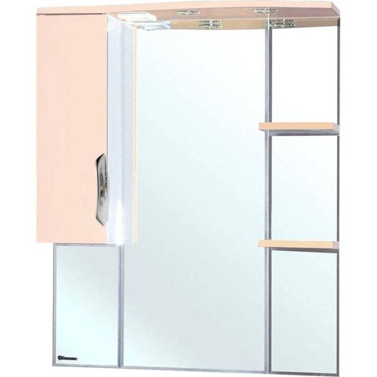 Зеркало Bellezza Лагуна 85 L бежевое