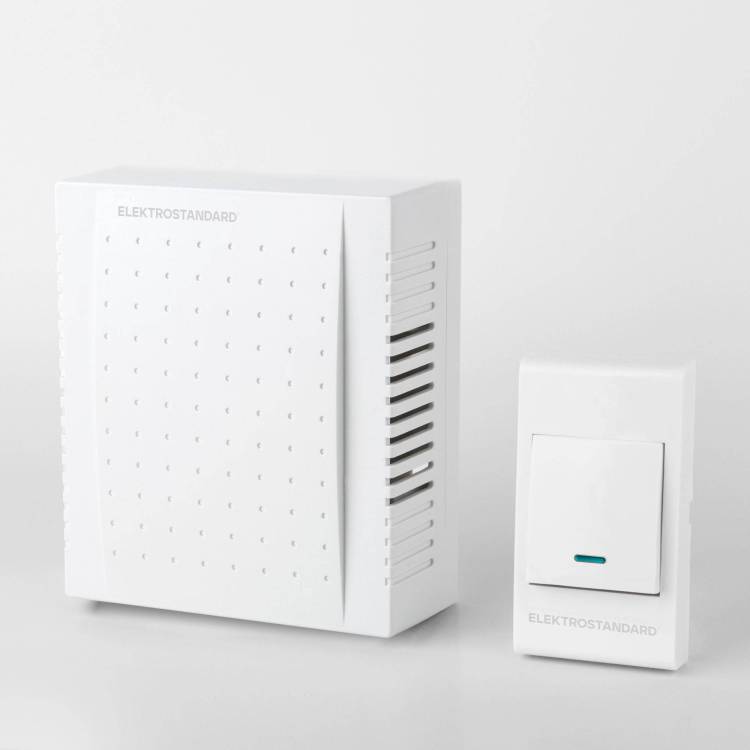 Звонок дверной Elektrostandard DBQ26M WM 1M IP44 Белый