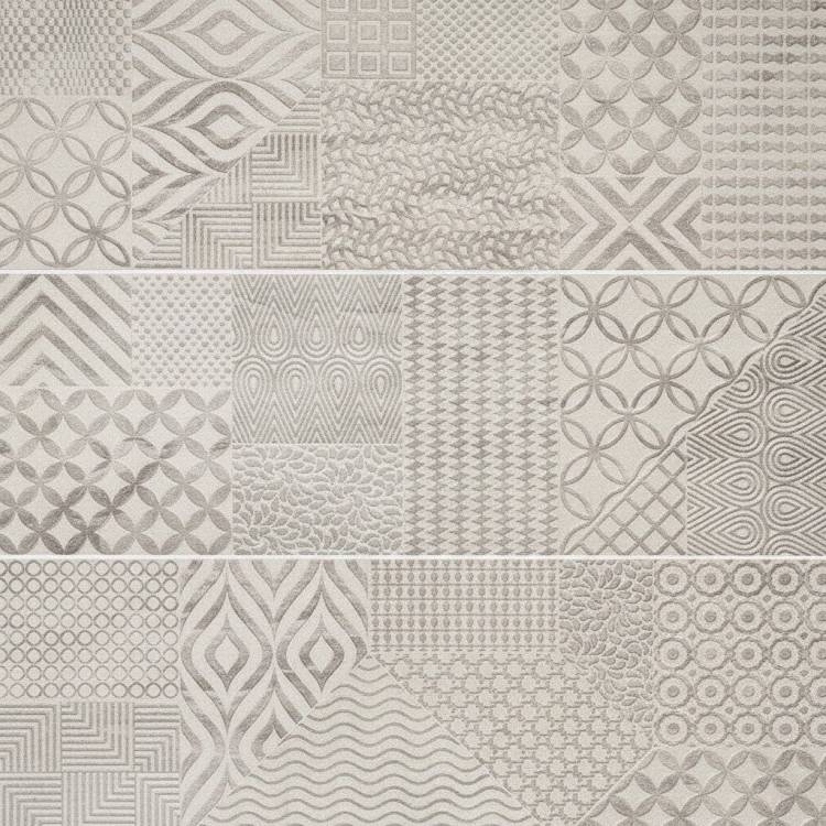 Декор Porcelanite Dos 9515 Comp. Blanco Zenit Iii (к-т 3 шт) 90x90