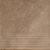 Ступень Paradyz Mattone Sabbia Brown Stopnica Prosta 30X30