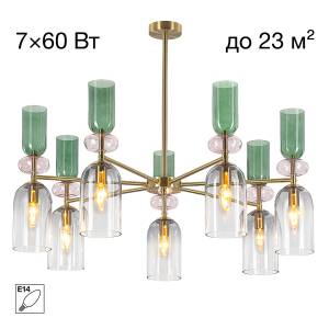 Большая люстра на штанге Citilux Tendy CL244171