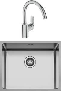 Комплект Мойка кухонная Seaman Eco Roma SMR-5444A + Смеситель Ideal Standard Ceraflex B1727AA