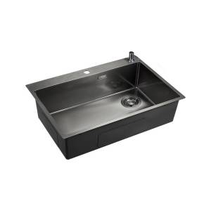 Кухонная мойка EMAR PVD EMB-660(TOP) PVD Dark, 50x66