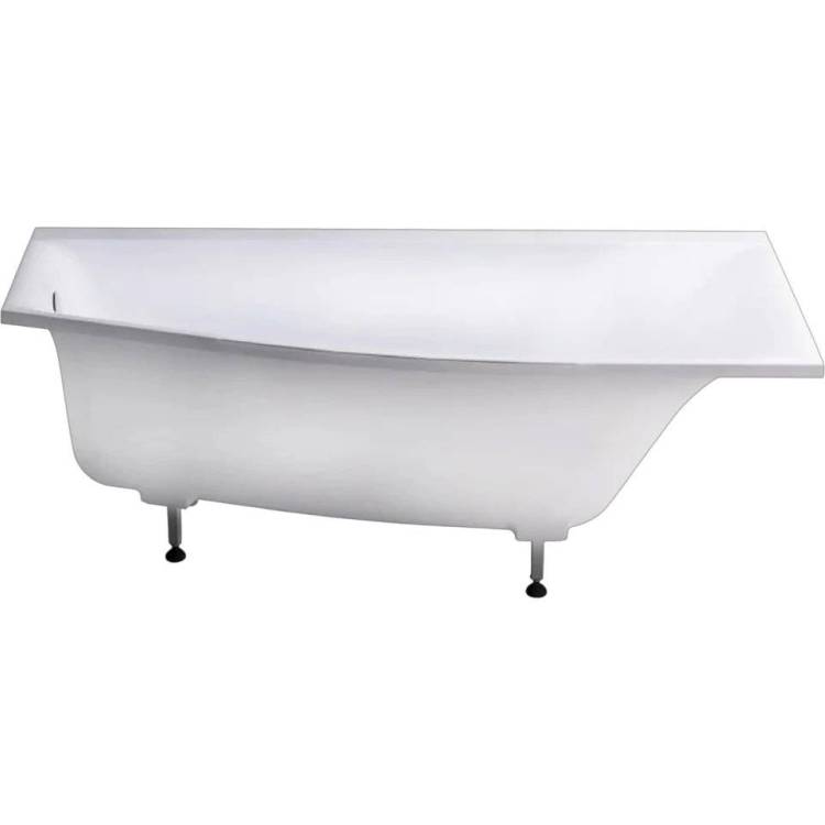 Ванна из искусственного камня Астра-Форм Скат Solid Surface 01010083 170x75 правая, белая матовая