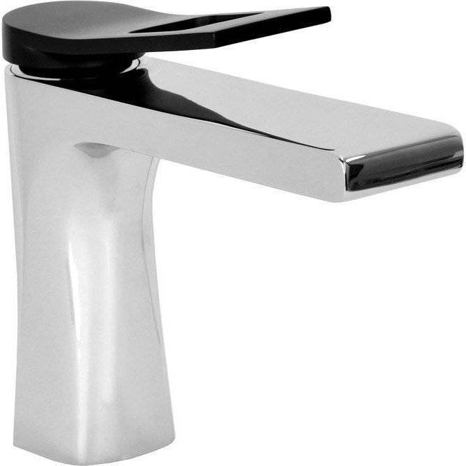 Смеситель для раковины Bronze de Luxe Element EL02CB черный, хром