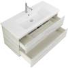 Тумба с раковиной Belbagno Albano-Cer ALBANO-CER-1050-2C-SO-RVB 102x44x50 Rovere Vintage Bianco подвесная с двумя выкатными ящиками фото 5