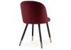 Стул Woodville Gabi 15087 wine red / black фото 4