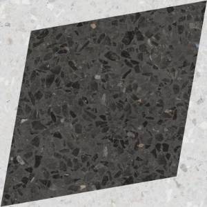 Декор Wow Drops 108807 Natural Rhombus Decor Graphite 18.5x18.5