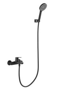 Смеситель для ванны Arrow AG3609MB с душем, черный матовый